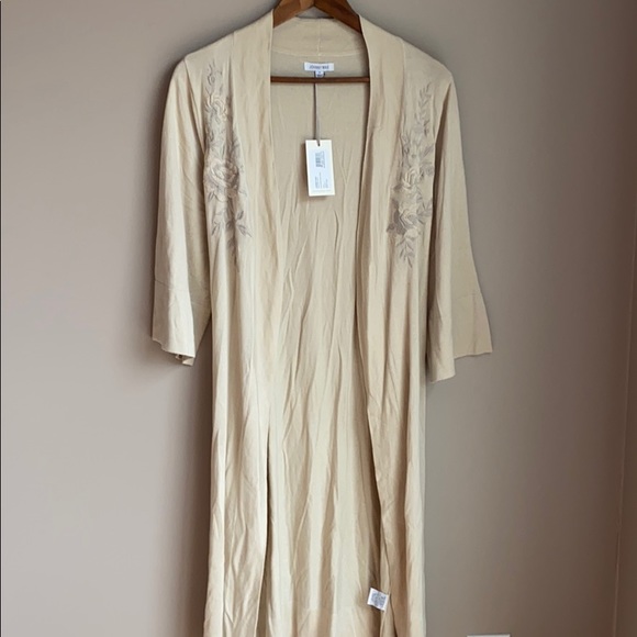 NWT JOHNNY WAS Silk Blend Kimono/Duster SZ S - Picture 4 of 8